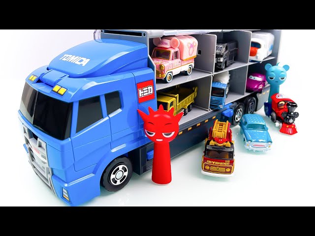 Disney Pixar Car | Unboxing All Mysterious Takara Tomy Cars Hidden in The Tomica Fleet | Fun Cars