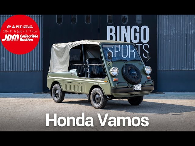 【JDM AUCTION】Honda Vamos/ BINGO MEDIA