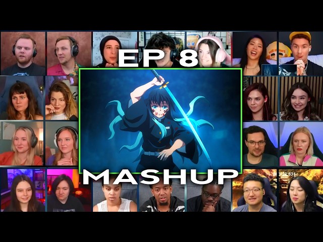 Demon Slayer Season 3 Episode 8 Reaction Mashup