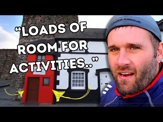 I Went Inside The UK's SMALLEST House!! 🏠 Wales Travel Vlog