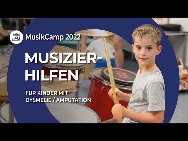 Instrumente spielen mit Handfehlbildung oder Amputation | MusikCamp 2022