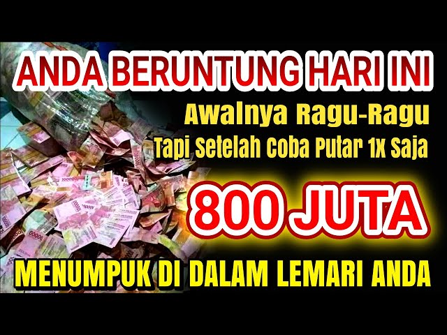 SELAMAT ANDA TERPILIH PAGI INI ✅ UANG DATANG SENDIRI SEGEPOK KERUMAH ANDA | Doa pembuka rezeki