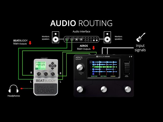 AEROS Loop Studio + BeatBuddy Tutorial - Audio Routing