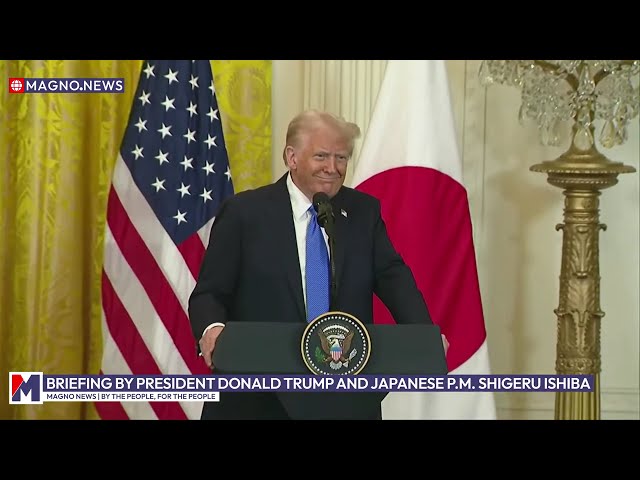 The White House | President Donald Trump and Japanese P.M. Shigeru Ishiba Briefing (Feb 07, 2025)