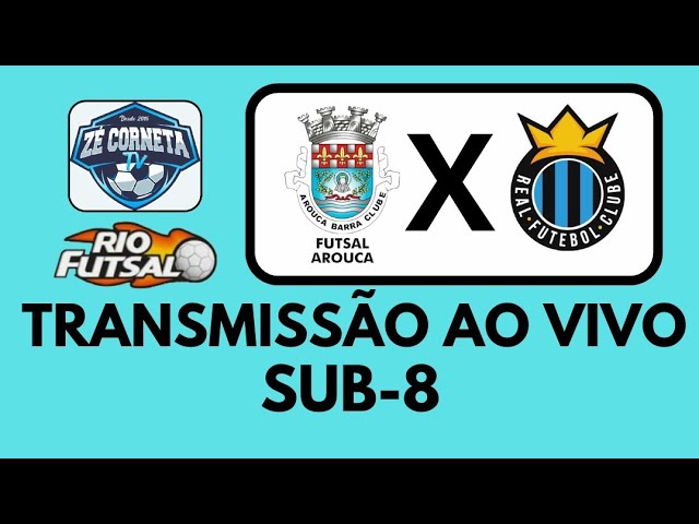 AROUCA X REAL | SUB-8 RIO FUTSAL  | 16-02-25