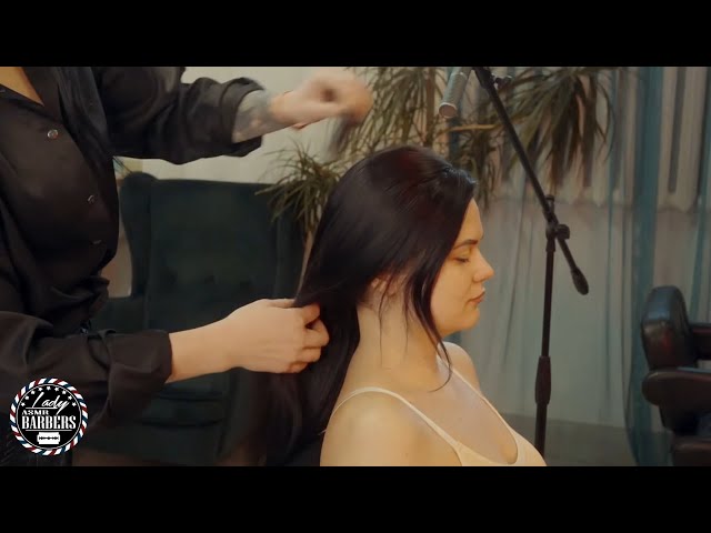 Divine ASMR Massage by Barber Lady Helen for Men