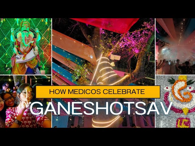 How Medicos celebrate Ganeshotsav ।Gmc bhopal ।#gmcbhopal #neetmotivation #medico #medicalcollege