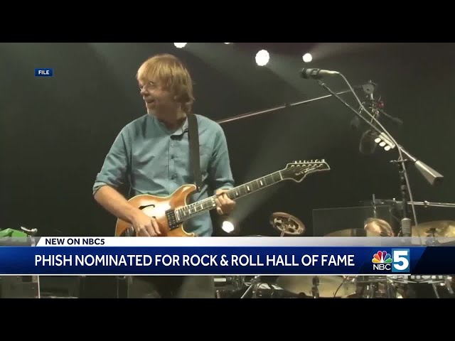 Phish nominated for Rock and Roll Hall of Fame this year