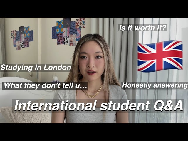 The truth about being an International student in London 🇬🇧| what they don’t tell u, Q&A