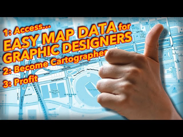 Download Map Data for Graphic Design