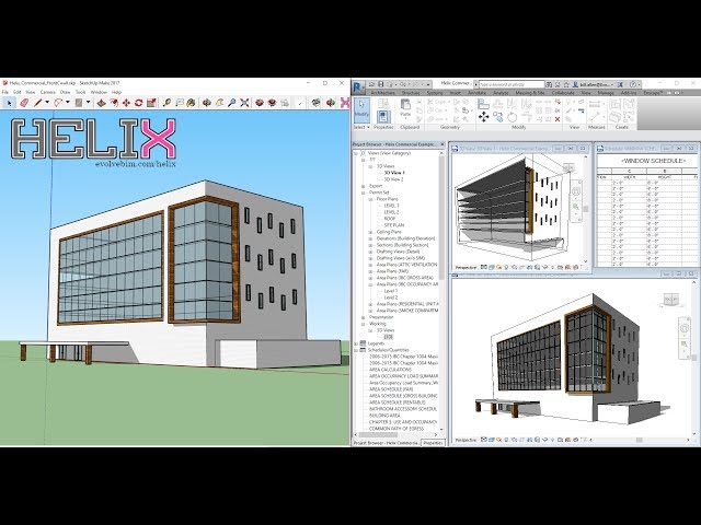 Convert Sketchup To Revit - Helix