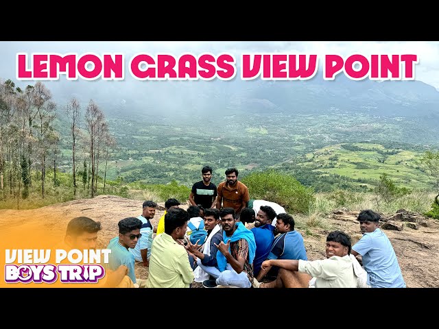 Kerela Boys Trip | Kanthaloor Lemon Grass View point 😎🔥 | Kerala Series | Ep- 7 | Mr Vino