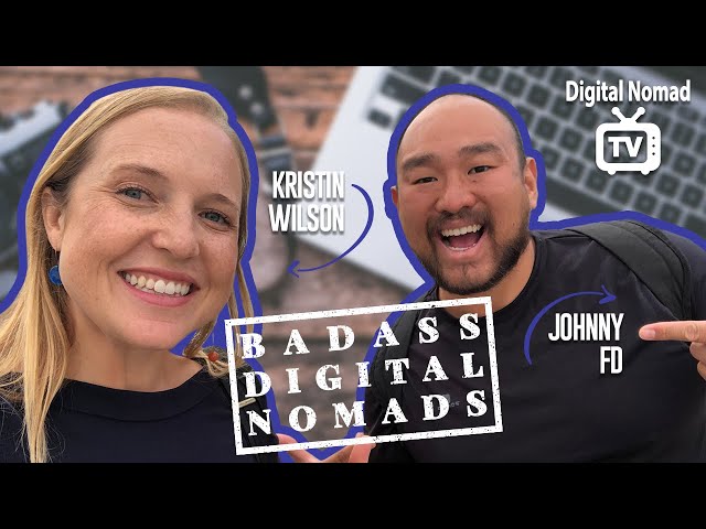 Johnny FD and Kristin Wilson - Live Podcast Interview (Digital Nomad Lifestyle)