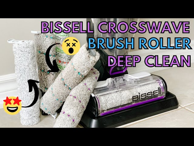 BISSELL CROSSWAVE CORDLESS MAX | BRUSH ROLLER DEEP CLEAN |TEST & REVIEW USING FOUR CLEANING METHODS