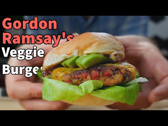 No Meat! No Problem! Gordon Ramsay's Veggie Burger!