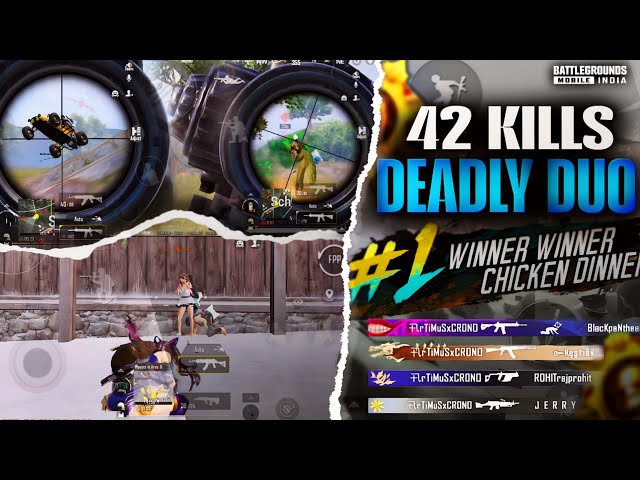 Wow! 🥶 NEW MODE BEST 42 KILLS AGGRESSIVE RUSH GAMEPLAY in ICEMIRE FRONTIER  🔥 BGMI