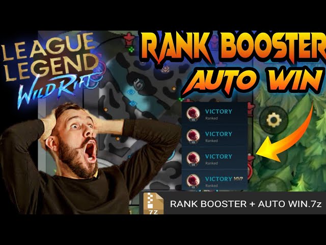 LEAGUE OF LEGENDS ( WILD RIFT ) MAPHACK WITH DRONE VIEW RANK BOOSTER | #H4CKNU#PROMODML