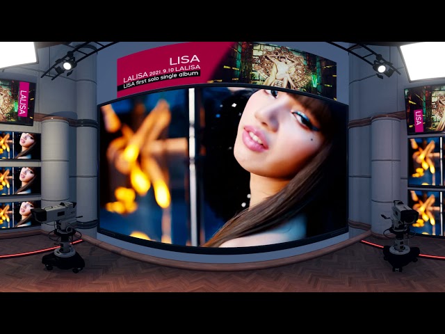 리사 VR - 라리사 - 방송국 ( LISA VR - LALISA - Broadcast stations )