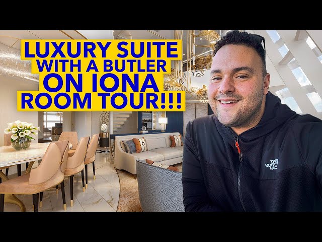 LUXURY SUITE ON P&O'S IONA | P&O Iona Suite Tour 10109 Baffin Suite