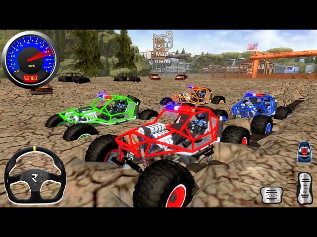 Juegos De Carros - Extreme Racing Police Crawlers Dirt Car Driving Off-Road - Android IOS [Gameplay]