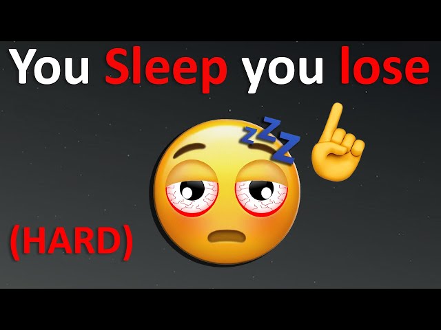 Don't Get Sleepy While Watching This Video.😴 (Hard‼)