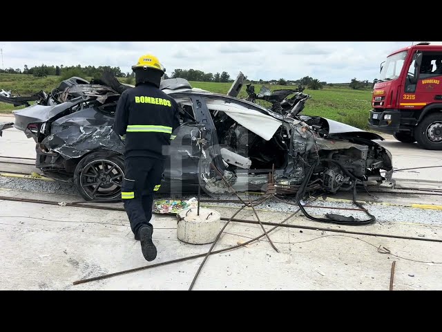 Choque de Tesla en Florida, Uruguay