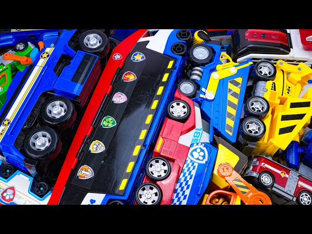 Paw Patrol Mini Trucks Review |Mighty Movie |Big Trucks |Rescue Wheels |Rubble & crew |Marshall ASMR