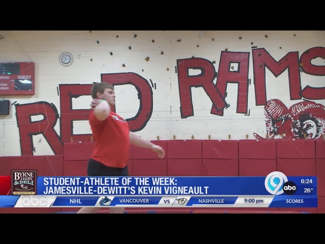 Student-Athlete of the Week: J-D's Kevin Vigneault