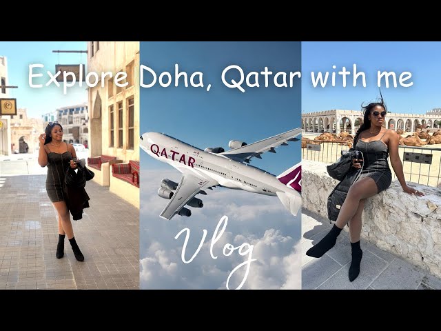 QATAR VLOG 🇶🇦: Fly with me from Lagos Nigeria to Doha Qatar, Doha City Explore