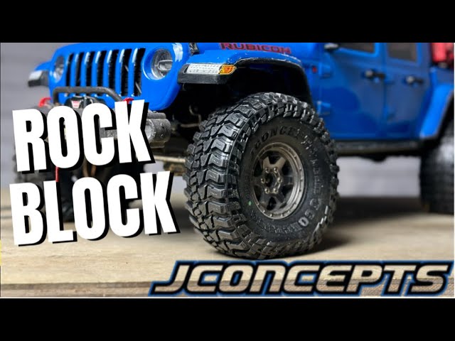 Scale Performance: JConcepts Rock Block 1.9 Crawler Tires