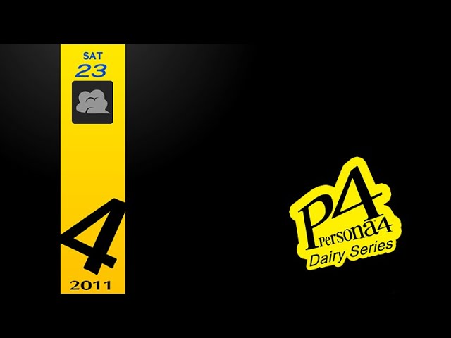 Persona 4 Golden Diary April 23