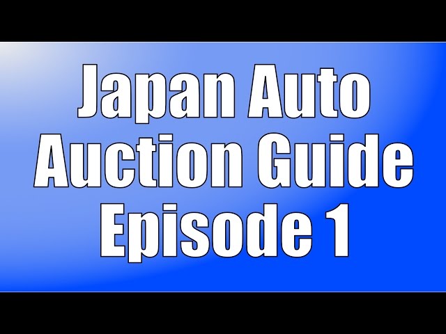 Japan Auto Auction Guide #1 - How to Search Current Listings