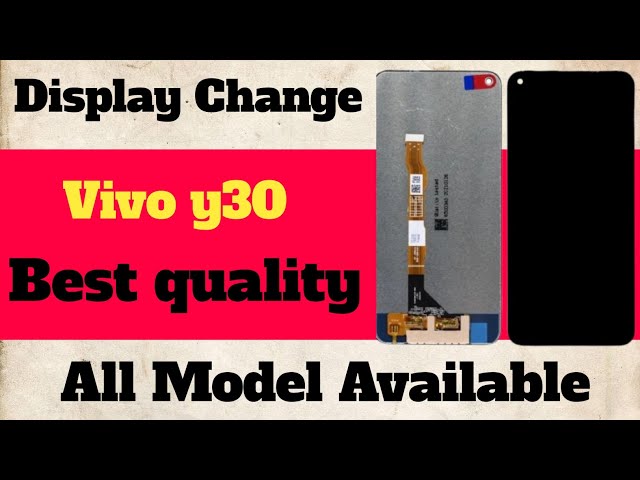 Vivo Y30 Display Replacement - A Step-by-Step Guide!