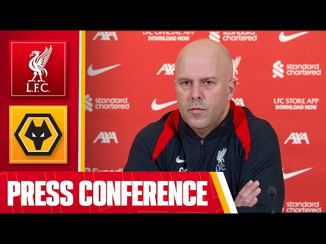 Arne Slot Pre-Match Press Conference | Liverpool v Wolves