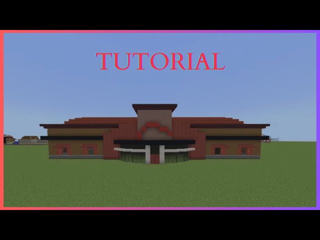 Minecraft Tutorial: How To Make Red Robin! (New Version)