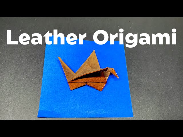 Can You Fold Origami From Leather?