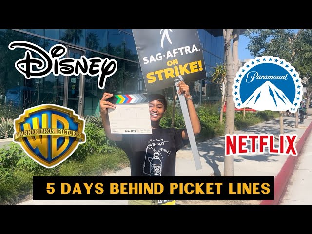 SAG AFTRA STRIKE 2024~ BTS