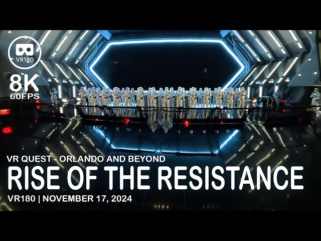 Star Wars: Rise of the Resistance - VR180 - 8K 60FPS (4320s60)