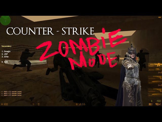 New Counter Strike Zombie Infection Server! & Me Taking a Break FROM Souls PvP