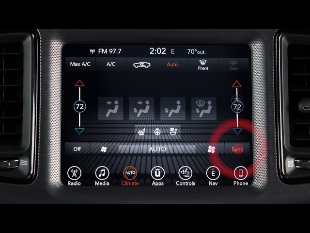 Automatic Climate Controls-Using automatic temperature control on 2018 Dodge Challenger