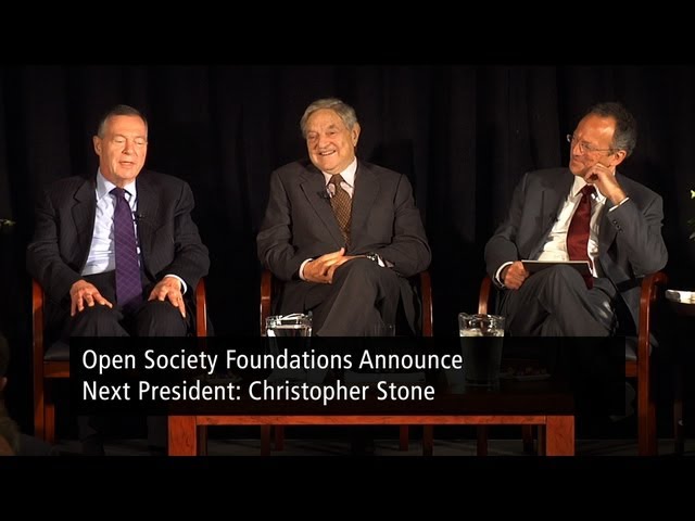 Open Society Foundations Announce Next President: Christopher Stone