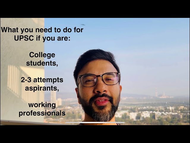 An honest advice to an aspirant - college aspirant, aspirant who attempted, working professionals