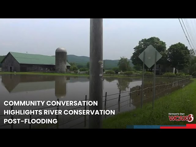 Community conversation highlights river conservation post-flooding