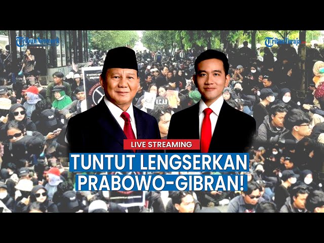 🔴DEMO AKSI INDONESIA GELAP: Ribuan Mahasiswa Demo Hitamkan Jogja, Tuntut Prabowo-Gibran Mundur