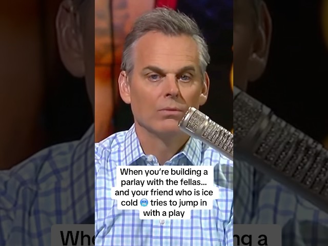 Nothing personal, just business #sportsbetting #gambling #betting #parlay #vegas #colincowherd