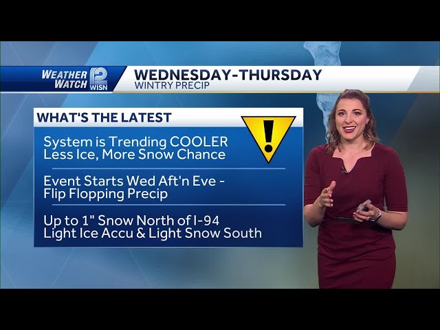 SE Wisconsin wintry mix expected