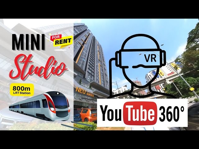 🇲🇾  360° VR Video Tour Hotel Style Mini Studio 3KM KLCC