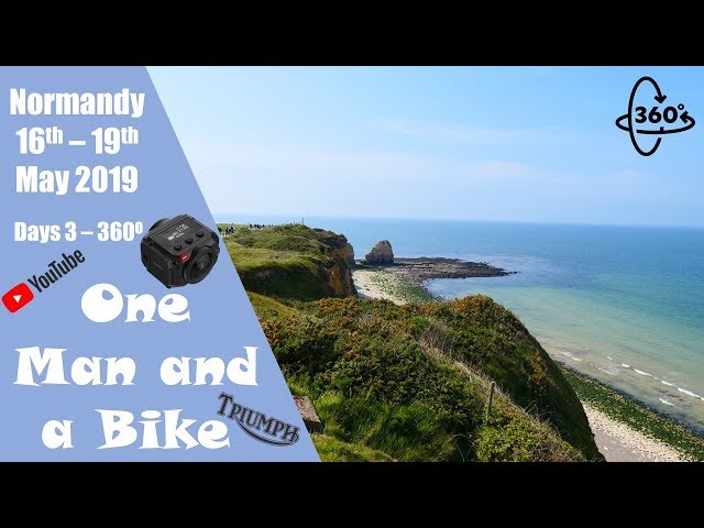 Normandy Motorcycle Tour 2019 | Day 3  | 360 Video