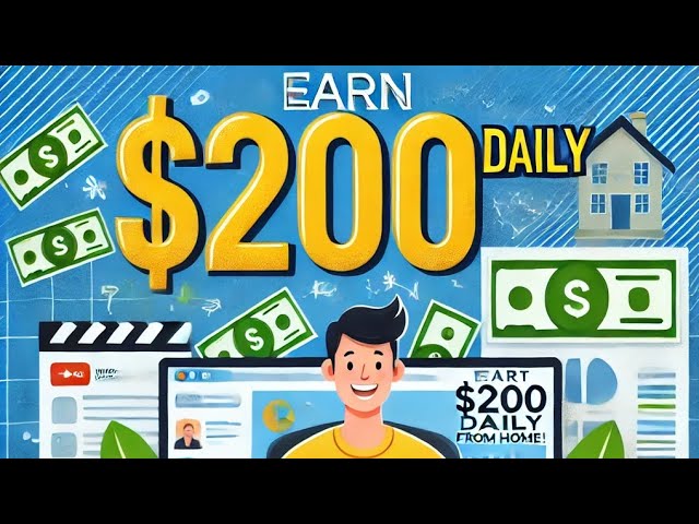 How to Earn $200 Daily from Home, Simple Online Work, Start Earning Today