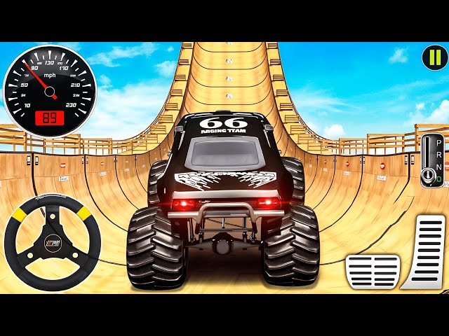 Monster Truck Stunt Racing - Car Game - Android Gameplay  😍